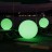 Шар светящийся LED Moonlight Exterior, диам. 40 см., светодиодный, разноцветный RGB, 220V — Купить в интернет-магазине LED Forms