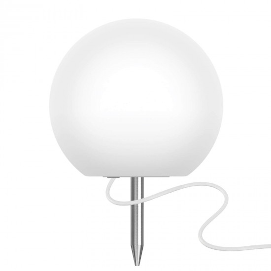 Световой шар с ландшафтным креплением LED BALL Exterior+ 20 см. белый IP65 220V