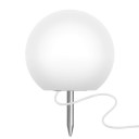 Световой шар с ландшафтным креплением LED BALL Exterior+ 20 см белый IP65 220V