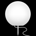 Световой шар с ландшафтным креплением LED BALL Exterior+ 30 см белый IP65 220V