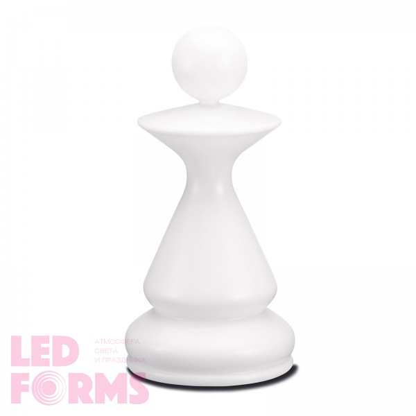 Светящаяся шахматная фигура Пешка LED CHESS с разноцветной RGB подсветкой и пультом ДУ IP68 — Купить в интернет-магазине LED For
