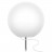 Световой шар с ландшафтным креплением LED BALL Exterior+ 40 см белый IP65 220V