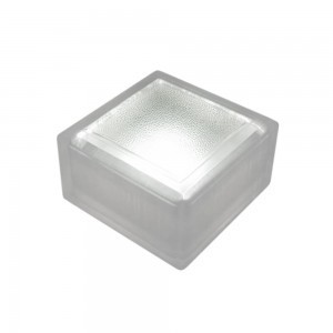Светодиодная брусчатка LED LUMBRUS 100x100x60 мм белая IP68