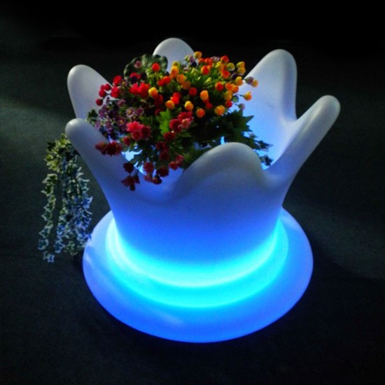 Светящаяся шахматная фигура Королева LED CHESS с разноцветной RGB подсветкой и пультом ДУ IP68 — Купить в интернет-магазине LED 