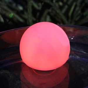 Световой шар для бассейна LED MOONLIGHT 20 см. беспроводной RGB с пультом ДУ IP68