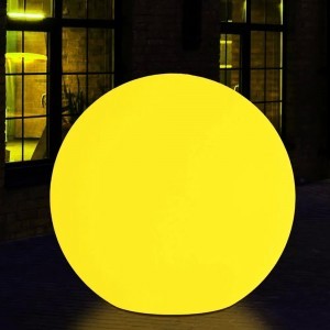 Световой шар для бассейна LED MOONLIGHT 120 см. беспроводной RGB с пультом ДУ IP68