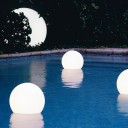 Световой шар для бассейна LED MOONLIGHT 50 см беспроводной RGB с пультом ДУ IP68