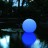 Световой шар для бассейна LED MOONLIGHT 60 см беспроводной RGB с пультом ДУ IP68