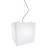 Подвесной светильник куб GLOW CUBE 20 см. светодиодный белый IP65 — Купить в интернет-магазине LED Forms
