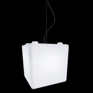 Подвесной светильник куб LED CUBE Premium 20 см светодиодный белый IP65