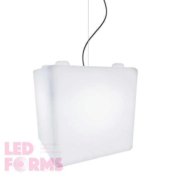 Подвесной светильник куб GLOW CUBE 40 см. светодиодный белый IP65 — Купить в интернет-магазине LED Forms