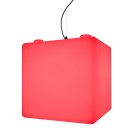 Подвесной светильник куб GLOW CUBE 60 см. разноцветный RGB с пультом ДУ IP65 — Купить в интернет-магазине LED Forms