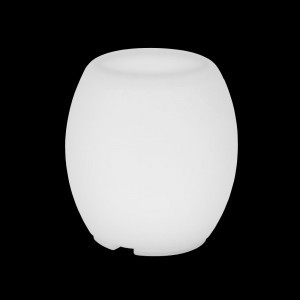 Светящийся стул-табурет LED DRUM 51x51x42 см. с белой светодиодной подсветкой IP65 220V