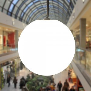 Подвесной светильник шар LED MOONBALL 100 см. светодиодный белый IP65