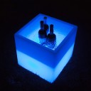 Светящееся ведро с аккумулятором для льда и шампанского LED BAR 40 см с разноцветной RGB подсветкой IP68