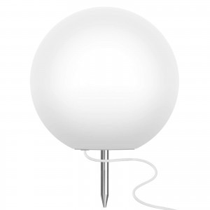 Световой шар с ландшафтным креплением LED BALL Exterior+ 100 см. белый IP65 220V