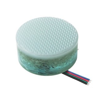 Грунтовый светильник LED LUMBRUS Spot 100x40 мм. разноцветный RGB IP68