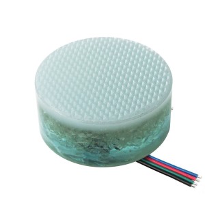 Грунтовый светильник LED LUMBRUS Spot 100x60 мм разноцветный RGB IP68
