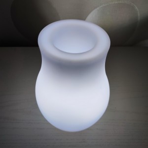 Светящаяся ваза для цветов LED VASE c белой светодиодной подсветкой IP65 220V