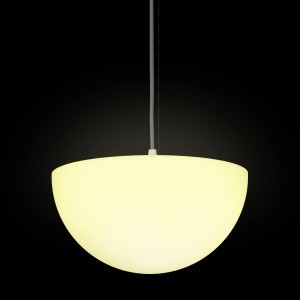 Подвесной светильник Полусфера LED MOONLIGHT 30 см. одноцветная белая IP65 — Купить в интернет-магазине LED Forms
