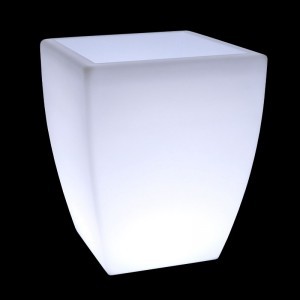 Светящееся кашпо для цветов LED LINEA-1 c белой светодиодной подсветкой IP65 220V — Купить в интернет-магазине LED Forms