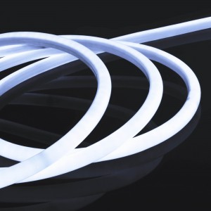Гибкий неон LED NEON Flex 14 мм. с холодной белой подсветкой IP67 220V — Купить в интернет-магазине LED Forms