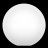 Светильник шар LED MOONBALL 70 см светодиодный белый IP65 220V