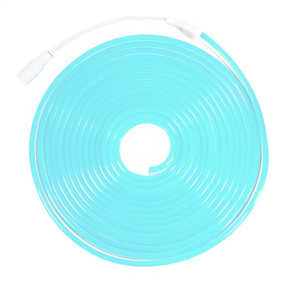 Гибкий неон LED NEON Flex 4.5x13 мм в блистере 5 м голубой IP67 12V