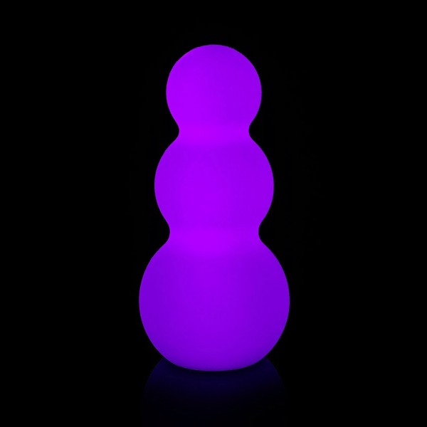 Настольная лампа Снеговик LED SNOWMAN с разноцветной RGB подсветкой и пультом ДУ IP65 220V