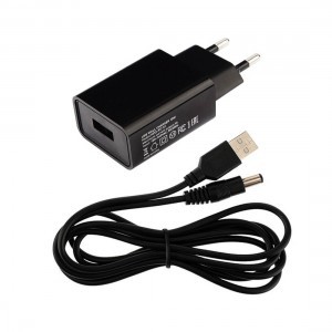 Адаптер USB с кабелем DC для подключения светильников и световых фигур к сети 220V