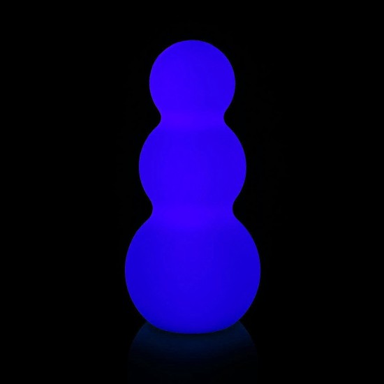 Беспроводная лампа-ночник с аккумулятором Снеговик LED SNOWMAN разноцветная RGB с пультом USB IP65 — Купить в интернет-магазине 