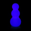 Беспроводной светильник Снеговик LED SNOWMAN многоцветный RGB с пультом ДУ и аккумулятором