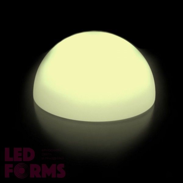 Светильник полусфера LED MOONLIGHT 40 см. светодиодный белый IP65 220V — Купить в интернет-магазине LED Forms