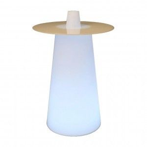 Светящийся барный стол LED PLAY 110 cм. светодиодный белый IP65 220V — Купить в интернет-магазине LED Forms