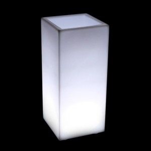 Светящееся кашпо для цветов LED BORA-2 c белой светодиодной подсветкой IP65 220V — Купить в интернет-магазине LED Forms