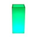 Светящееся кашпо для цветов LED BORA-2 c разноцветной RGB подсветкой и пультом ДУ IP65 220V — Купить в интернет-магазине LED For