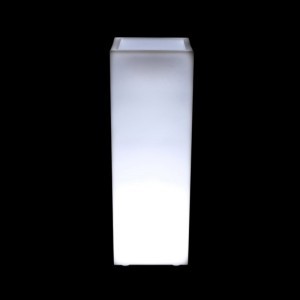 Светящееся кашпо для цветов LED BORA-1 c белой светодиодной подсветкой IP65 220V — Купить в интернет-магазине LED Forms
