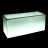Светящееся кашпо для цветов LED TETRA-2 c белой светодиодной подсветкой IP65 220V — Купить в интернет-магазине LED Forms