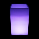 Светящееся кашпо для цветов LED BORA-3 c разноцветной RGB подсветкой и пультом ДУ IP65 220V — Купить в интернет-магазине LED For