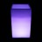 Светящееся цветочное кашпо с аккумулятором LED BORA-3 c разноцветной RGB подсветкой и пультом USB IP65 — Купить в интернет-магаз