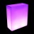 Светящееся цветочное кашпо с аккумулятором LED WALL-2 c разноцветной RGB подсветкой и пультом USB IP65 — Купить в интернет-магаз