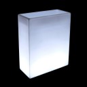 Светящееся кашпо для цветов LED WALL-2 c белой светодиодной подсветкой IP65 220V — Купить в интернет-магазине LED Forms
