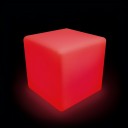 Светильник куб с аккумулятором GLOW CUBE 50 см. беспроводной RGB с пультом ДУ IP68 — Купить в интернет-магазине LED Forms
