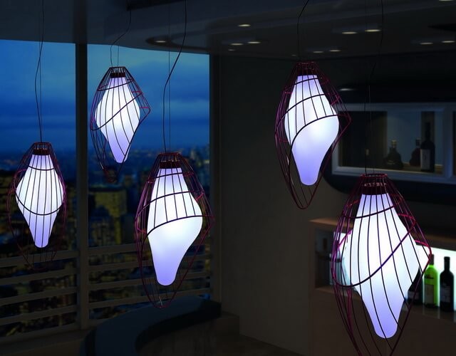 Купить подвесной RGB светильник для бара и кафе в интернет-магазине ✨ LED Forms