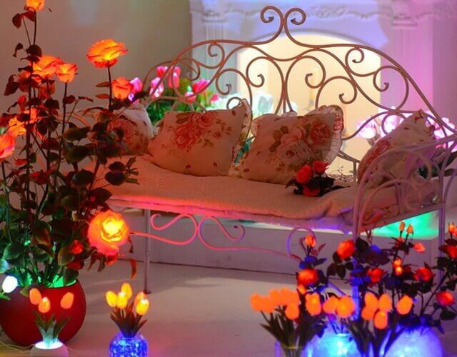 Купить светящиеся цветы для проведения мероприятий, выставок и праздников ✨ LED Forms