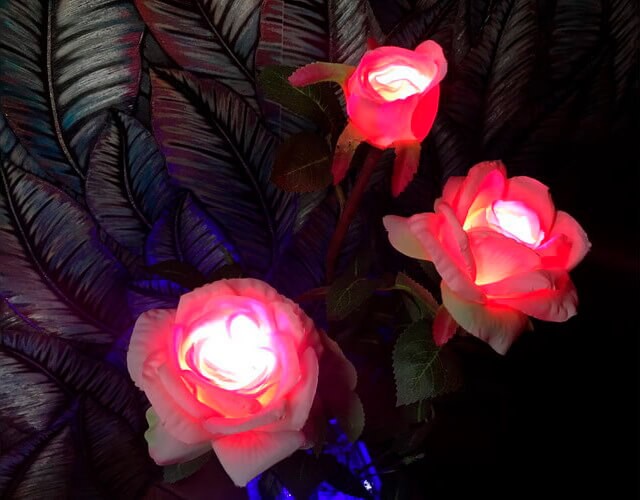 Светодиодные цветы-светильники Розы купить оптом в интернет-магазине ✨ LED Forms