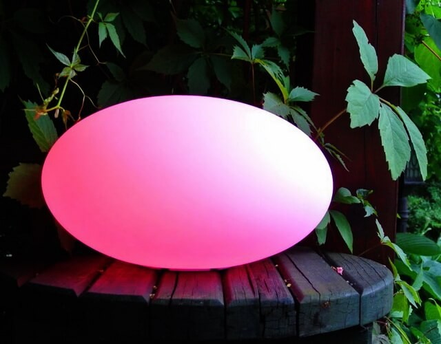 Купить декоративный светодиодный светильник камень Овал в интернет-магазине ✨ LED Forms