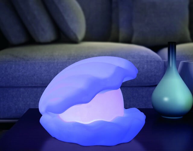 Купить беспроводной ночник в детскую Ракушка с жемчугом в интернет-магазине ✨ LED Forms