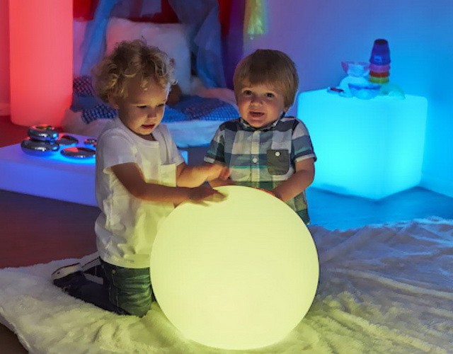 Беспроводной LED шар - лучший детский светильник и ночник