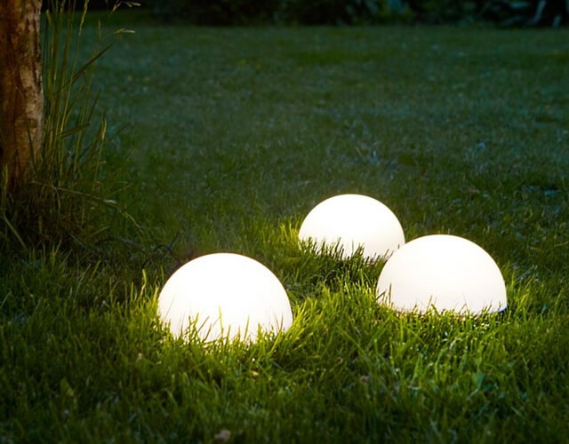 Купить уличные светящиеся полусферы для ландшафтного дизайна в интернет-магазине ✨ LED Forms